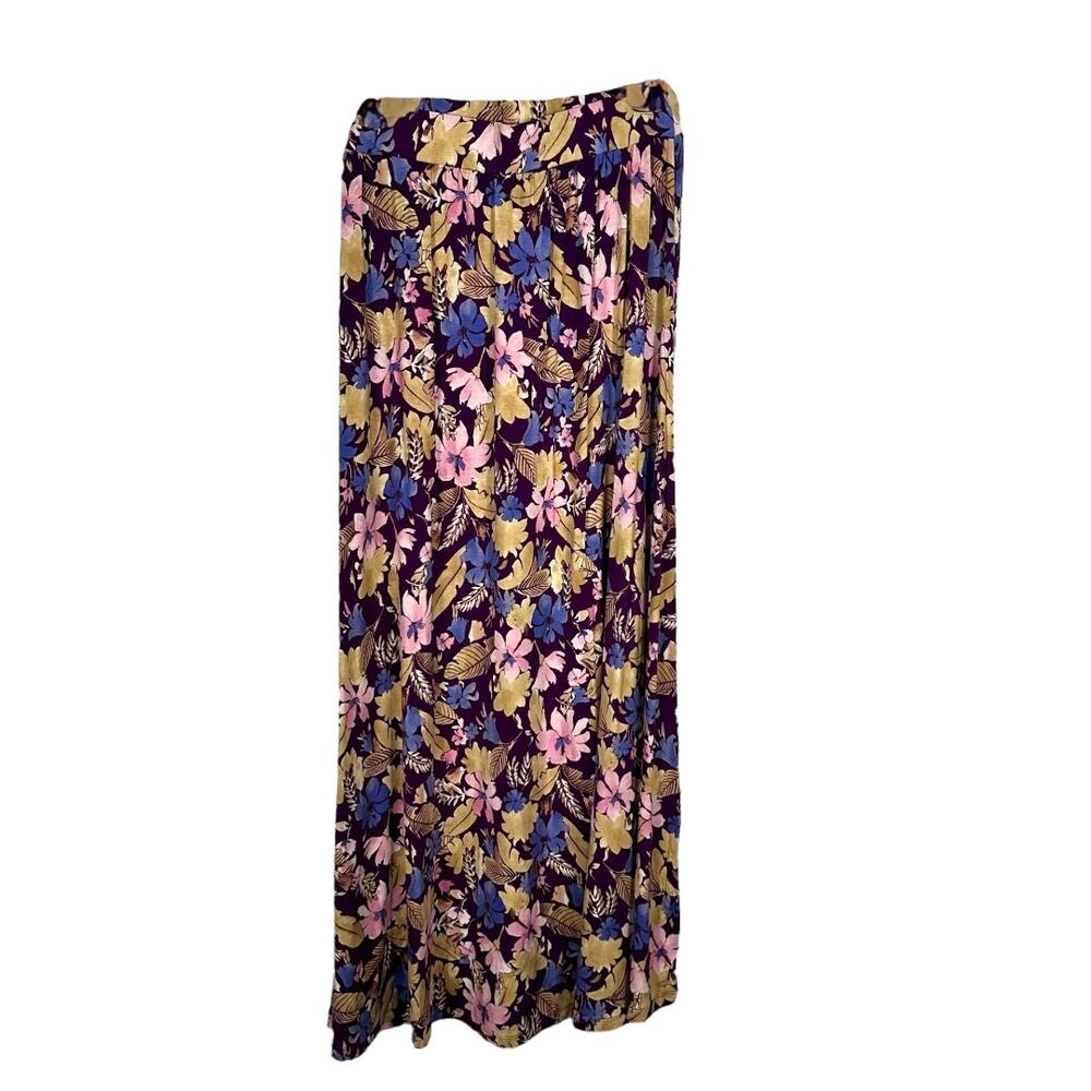 Jessica London Floral Maxi Skirt Size 14/16 Tall